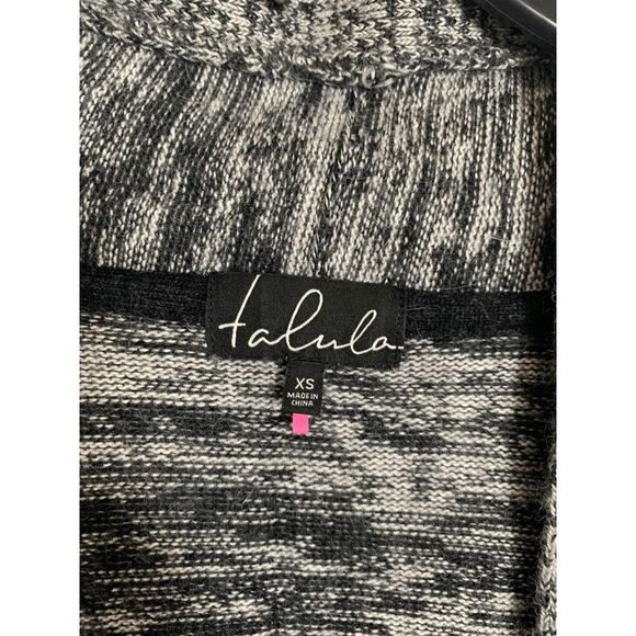 Talula Open Marbled Angora Rabbit Cashmere Blend Cardigan - Picture 3 of 6